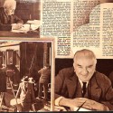 Recorte de revista sobre los Hermanos Lumière