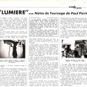 Extracto de la revista 'La Technique Cinématographique' con artículo sobre Louis Lumière
