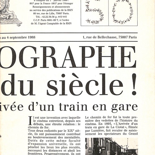 Folleto 'Le Petit Journal des Grandes Expositions' Nº 185