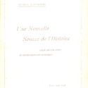 Folleto "Une Nouvelle Source de l'Histoire" de Boleslas Matuszewski