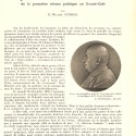 Artículo sobre el cuarenta aniversario de la primera sesión del cinematógrafo por G.-Michel Coissac