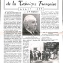 Páginas de revista sobre la historia de la técnica cinematográfica francesa