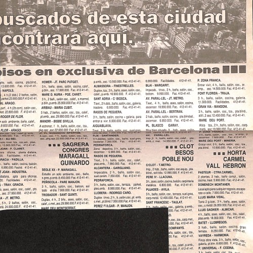 Recorte de periódico español sobre la adquisición de Paramount por Viacom