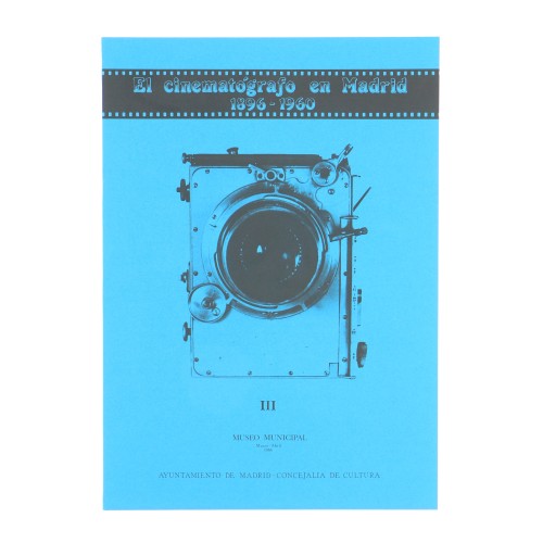 Cuadernos El Cinematografo en Madrid 1896-1960 3 volumenes Museo Municipal