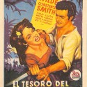 Programa de mano de cine de la película "El tesoro del Cóndor de Oro"