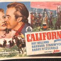 Programa de mano de la película 'California' (1947)