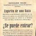 Programa de mano del Cine Sagalés: "¿Se puede entrar?" (1953)