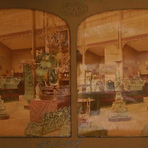 Vista Estereoscópica Tisue de Exposición, G.A.F. París