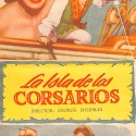 Programa de mano de la película "La Isla de los Corsarios"