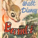 Programa de mano de la película Bambi y La carga de la brigada ligera