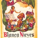 Programa de mano de cine de la película Blanca Nieves y los siete enanitos