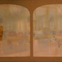 Vista estereoscópica en tejido iluminado (tissue): Salón de recepción de S.M. L'Empereur, Château de St. Cloud