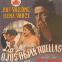 Programa de mano de la película "Los ojos dejan huellas" (1952)