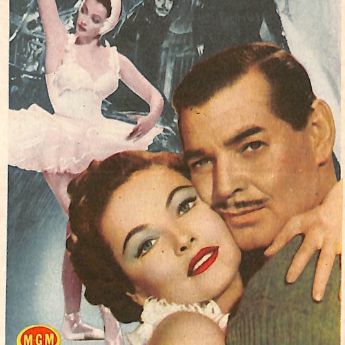 Programa de mano de la película 'No me abandones', editado para el Cine Casino Caldense (1954)