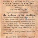 Programa de mano de la película "El beso mortal" (1932) y "Me quiero casar contigo" (1951)