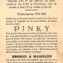 Programa de mano de la película 'Pinky' (1949)