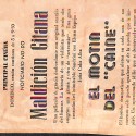 Programa de mano de la película "El motín del Caine" (The Caine Mutiny), publicidad del Ideal Cine y Principal Cinema