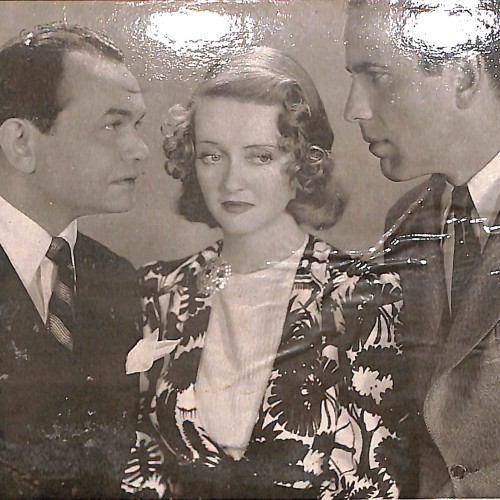 Postal promocional de la película Kid Galahad (1937)