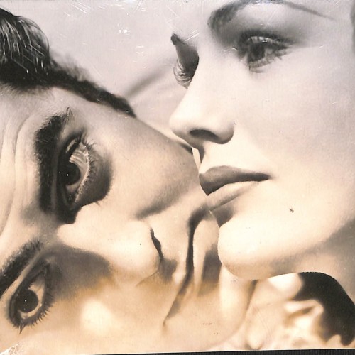 Fotografía original de estudio de Cary Grant y Jean Arthur