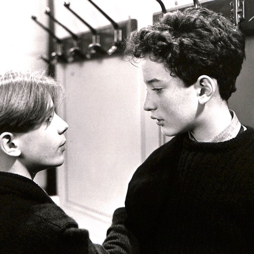 Fotografía promocional de prensa de la película 'Au revoir les enfants' (Adiós a los niños)