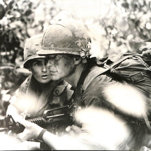 Fotografía promocional de la película Platoon