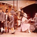Fotografía en color de escena costumbrista o rodaje