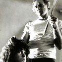 Fotografía en blanco y negro de Marlon Brando