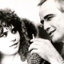 Fotografía en blanco y negro de la película 'El último tango en París' con Marlon Brando y Maria Schneider