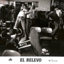 Fotocromo publicitario en blanco y negro de la película estadounidense 'Breaking Away', titulada 'El Relevo' en España.