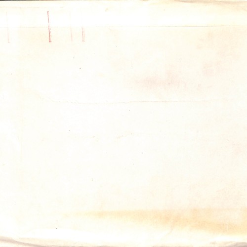 Sobre original de la Feria de Barcelona con anotación manuscrita