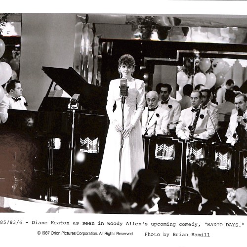 Fotografía de prensa original de Diane Keaton en la película 'Días de radio' (1987)