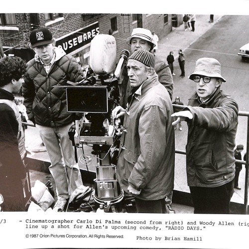 Fotografía de prensa original de la película 'Días de radio' (1987)