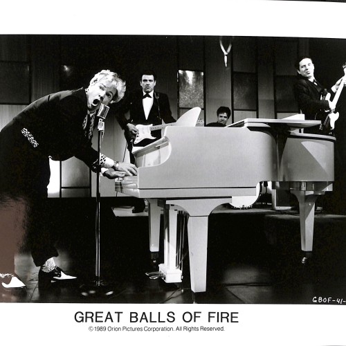 Fotografía publicitaria original de la película 'Great Balls of Fire!'