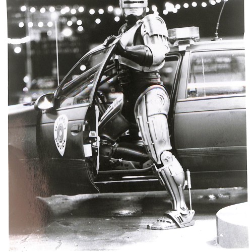 Fotografía publicitaria de la película RoboCop (1987)