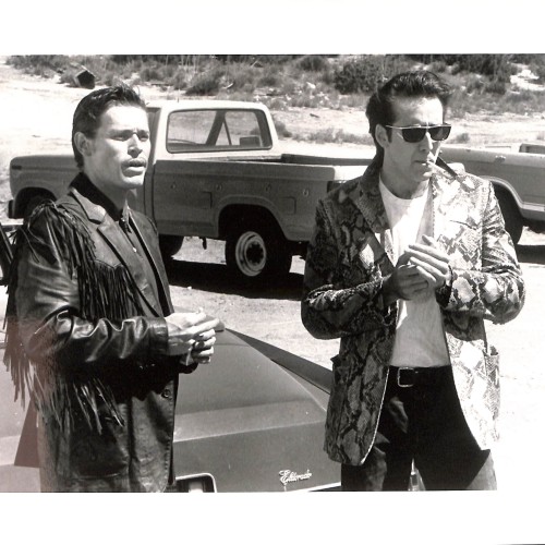 Fotografía publicitaria de la película 'Corazón Salvaje' con Willem Dafoe y Nicolas Cage