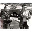 Fotografía publicitaria de la película 'Corazón Salvaje' con Willem Dafoe y Nicolas Cage