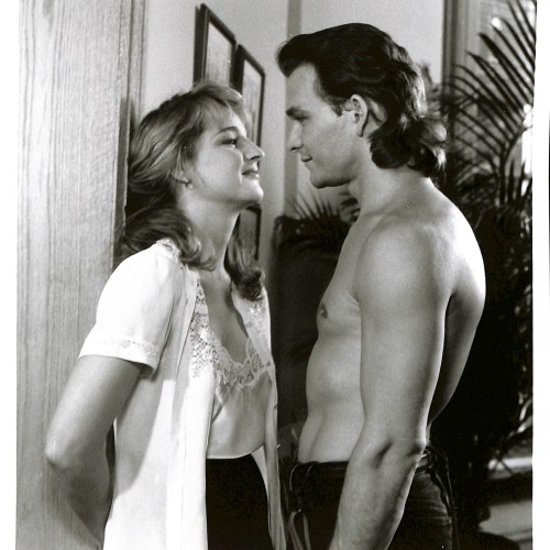 Fotografía publicitaria original de prensa de la película 'El duro' (Road House, 1989)