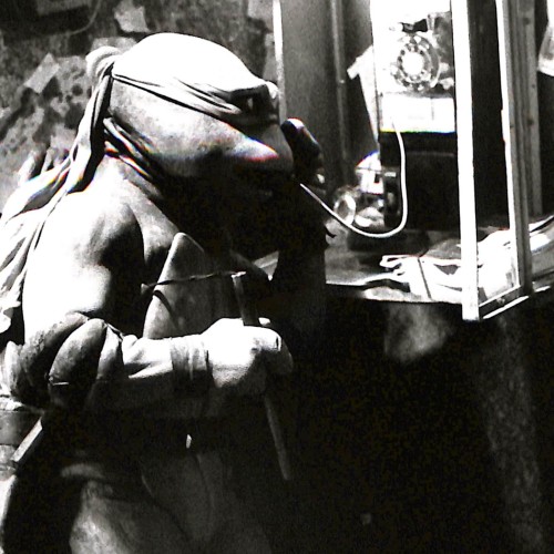 Fotografía publicitaria de las Tortugas Ninja