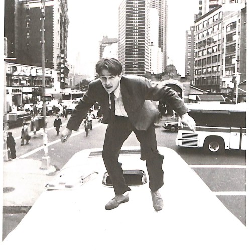 Fotografía en blanco y negro de Matthew Modine