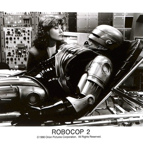 Fotocromo promocional original de la película Robocop 2