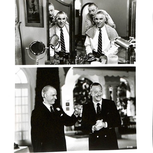 Hoja de prensa con fotografías de la película 'Dirty Rotten Scoundrels' (1988)