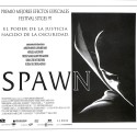 Cartel promocional de la película Spawn (Festival de Sitges '97)