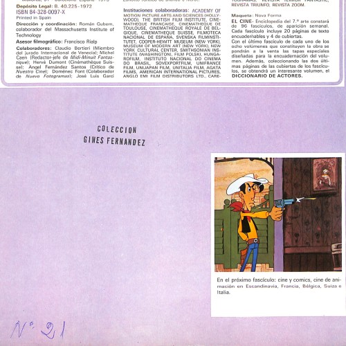 Fascículo de 'EL CINE - Enciclopedia del 7.º arte' sobre cine de animación
