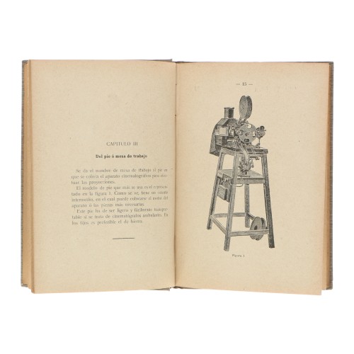 Libro "El Cinematografo y sus Accesorios" W.Biggs