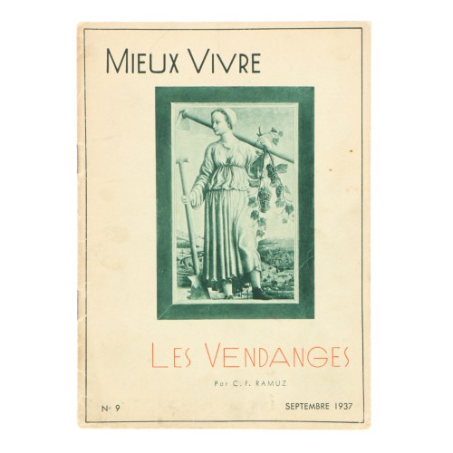 Revista Mieux Vivre Nº9 Les Vendanges
