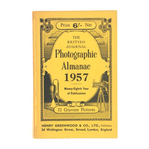 Libro "The British Journal Photographic Almanac 1957" - Henry Greenwood & Co.