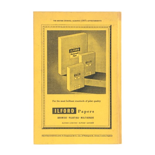 Libro "The British Journal Photographic Almanac 1957" - Henry Greenwood & Co.