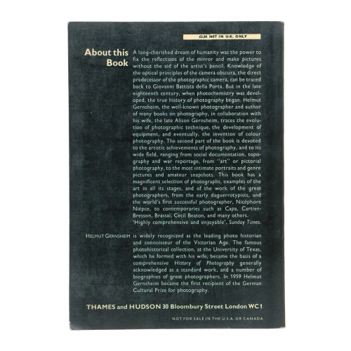 Libro "A Concise History of Photography" - Helmut & Alison Gernsheim