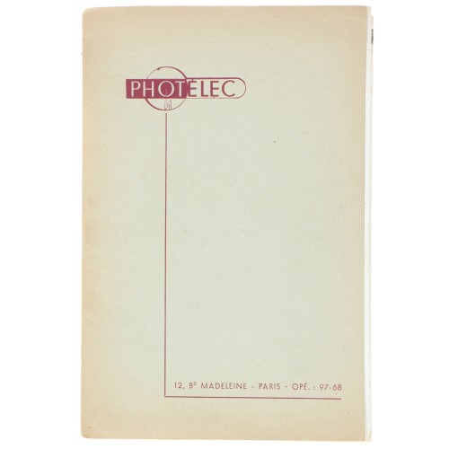 Revista catalogo PHOTÉLEC