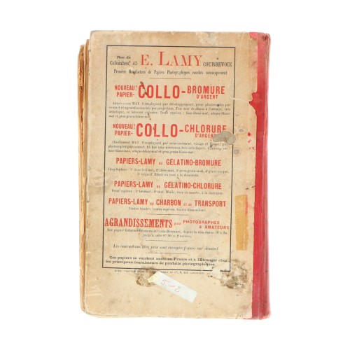 Libro "Annuaire Général et International de la Photographie" 4e Annee 1895